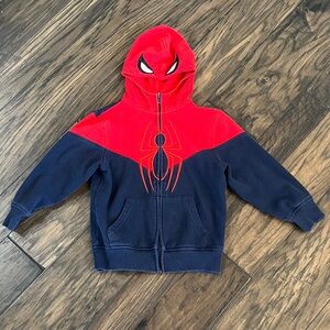 Spiderman Red Zip-Up Jacket